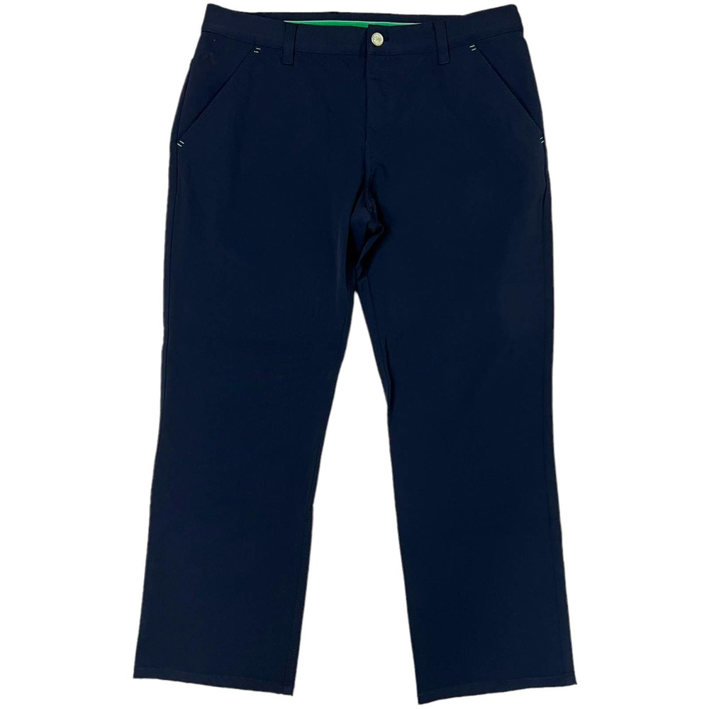 Alberto Golf Pants Men's EU Size 50 (34 US) Navy Pro 3xDry Cooler‎ Modern Fit